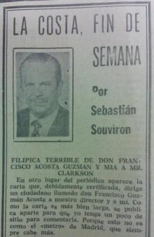 09. Artículo 21 enero 1974 - Sebastián Souvirón replica a Francisco Acosta - 1
